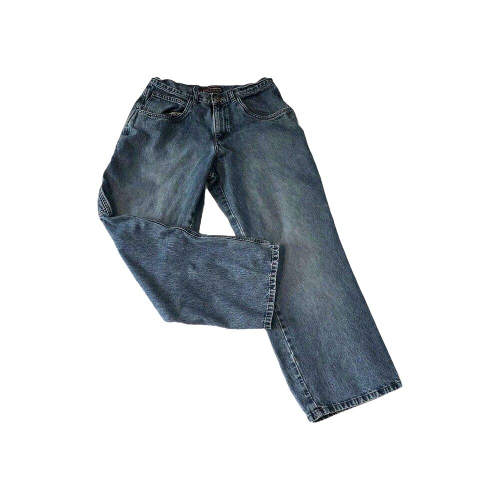 Brittania Mens Jeans Blue Vintage Carpenter Size 31